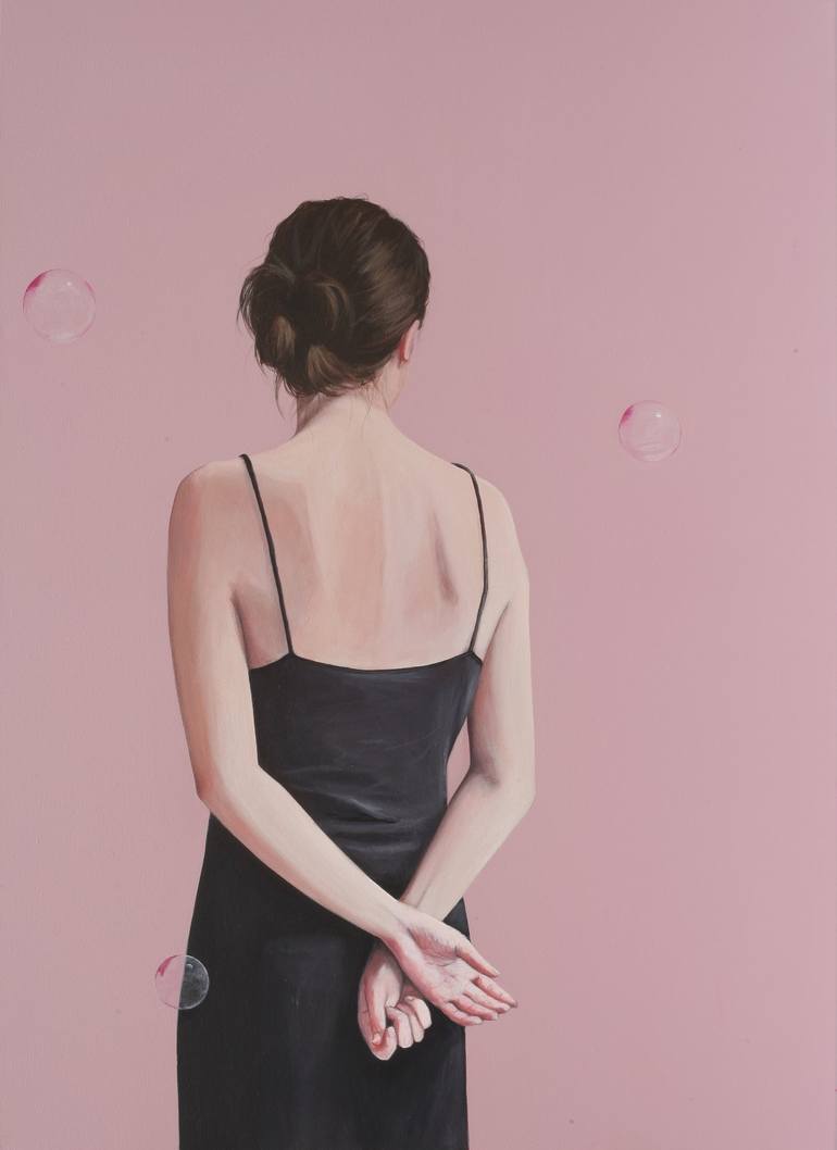 Original Figurative Women Painting by Karoline Kroiß