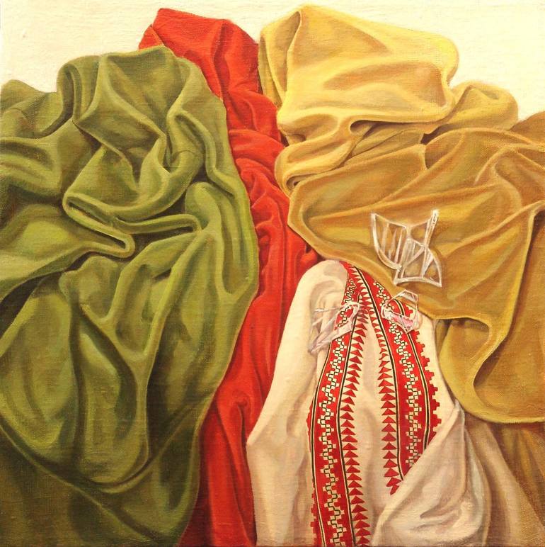 Original Realism Still Life Painting by Roman Rembovsky