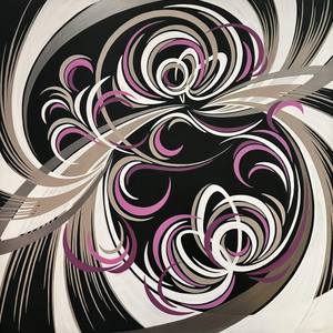 Abstract Bloom 9