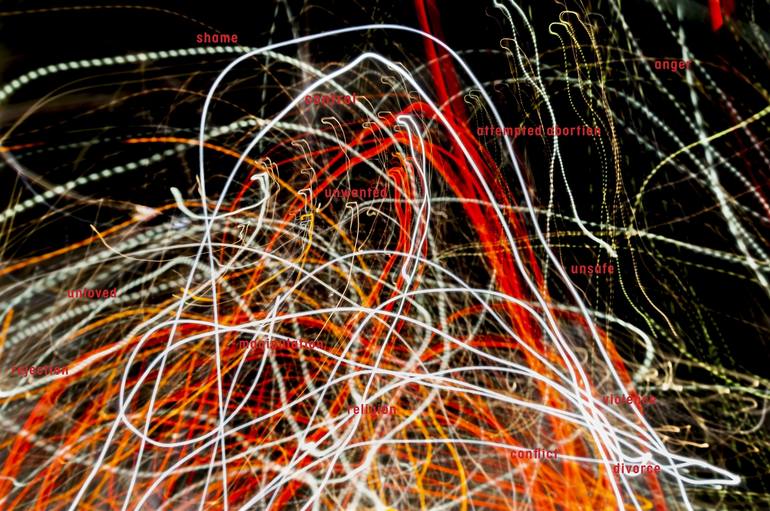 Original Abstract Expressionism Abstract Photography by Kleoniki Vanos