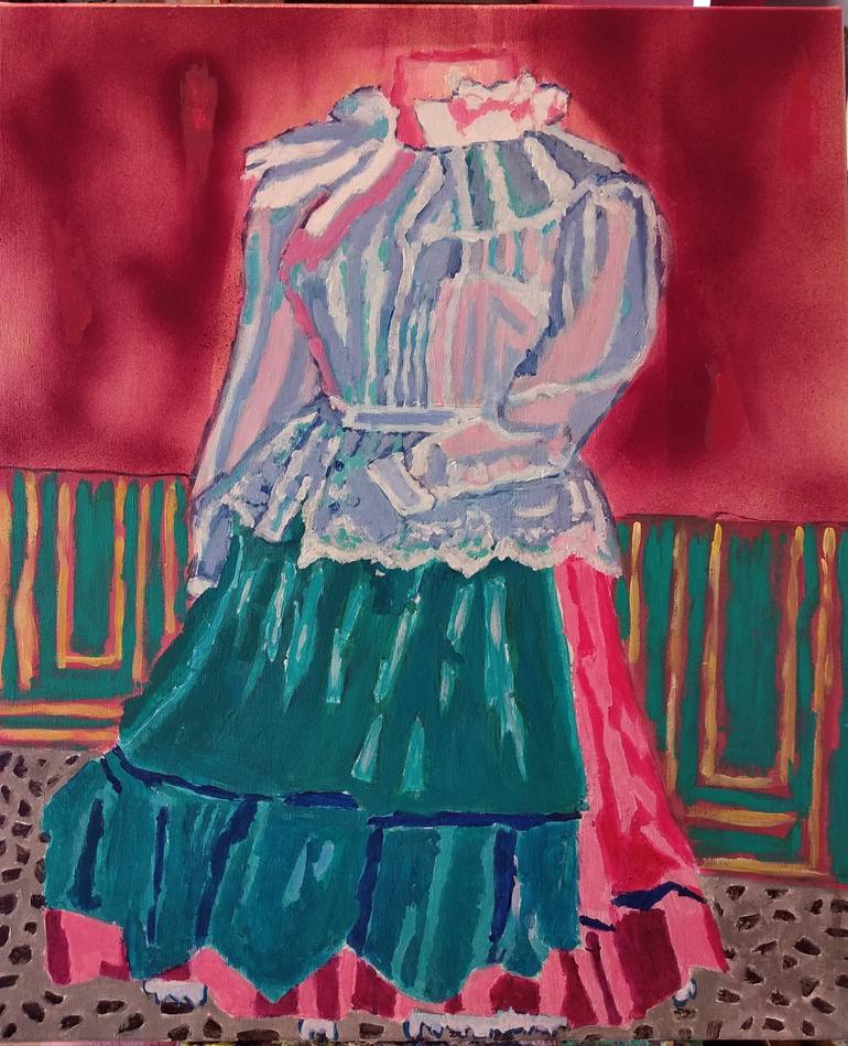 Print of Abstract Fashion Painting by Szabo Eszter