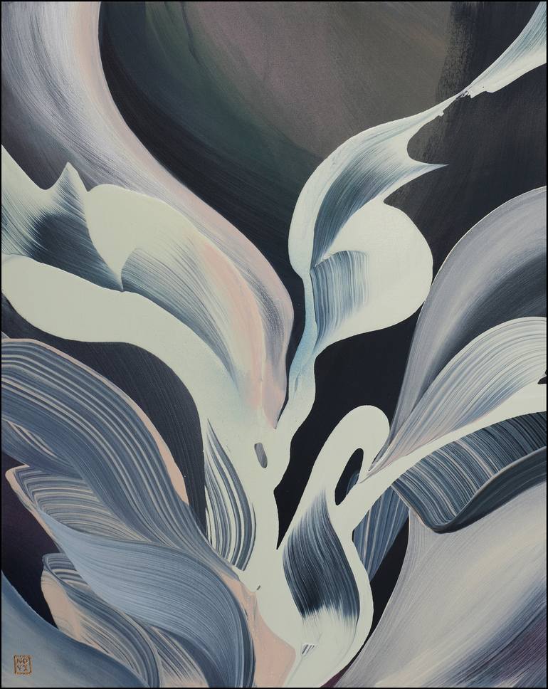 Print of Abstract Expressionism Abstract Painting by Novi Lim