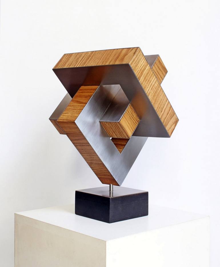 Original Abstract Architecture Sculpture by Nikolaus Weiler