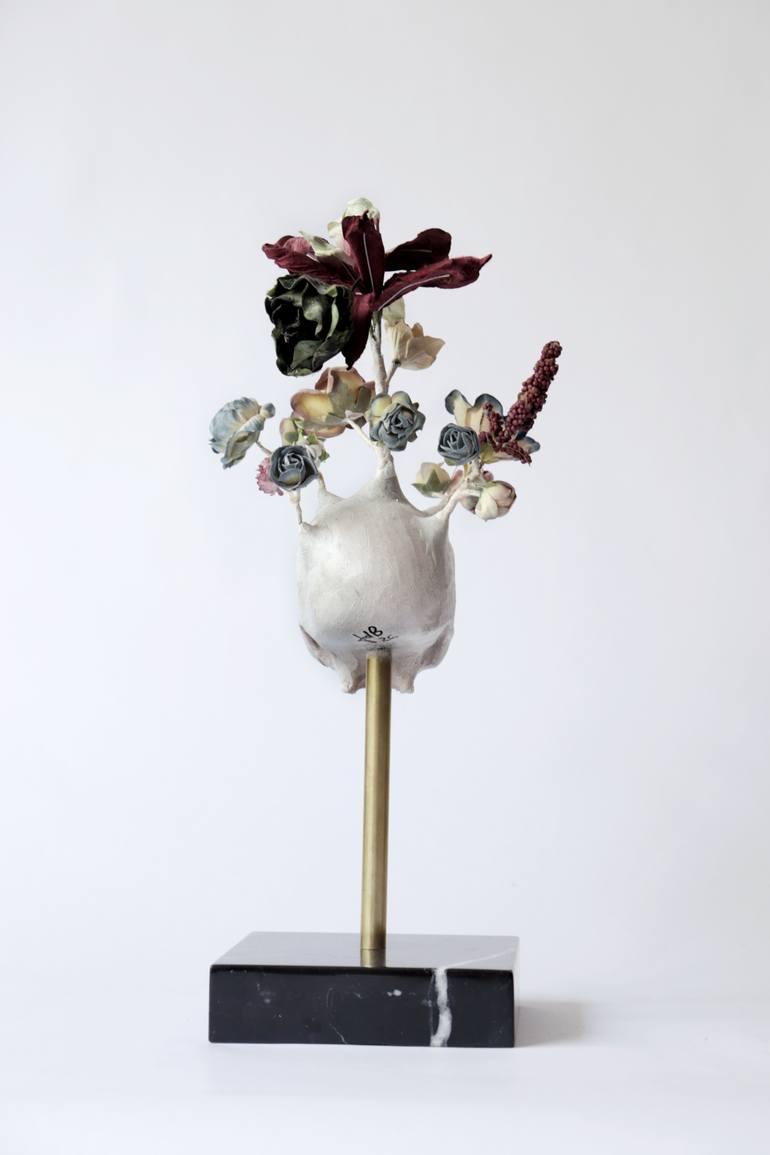 Original Contemporary Botanic Sculpture by Francesca Dalla Benetta