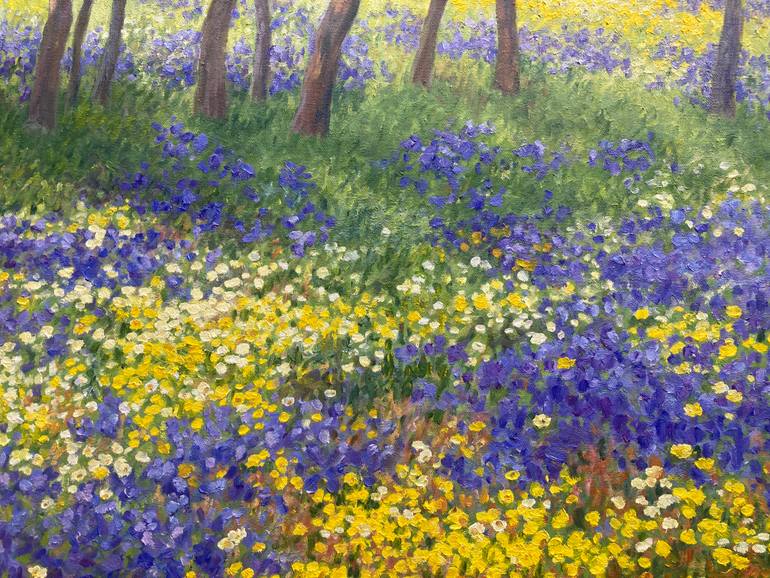 Original Impressionism Landscape Painting by Felicia Trales