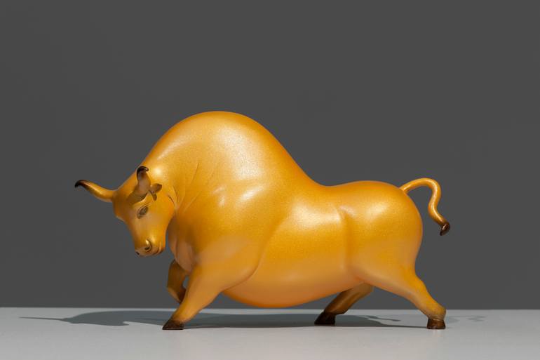 Original Cubism Animal Sculpture by Jiahui Wu