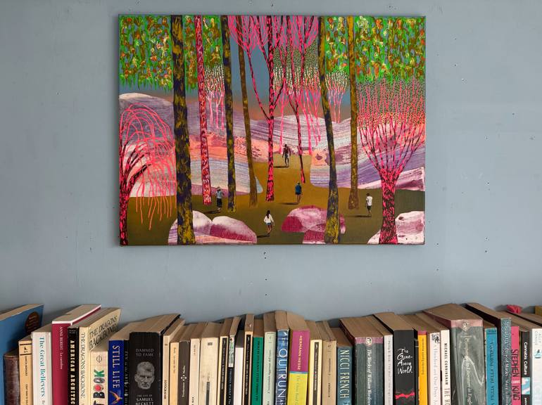 Original Figurative Landscape Painting by Stefano Pallara