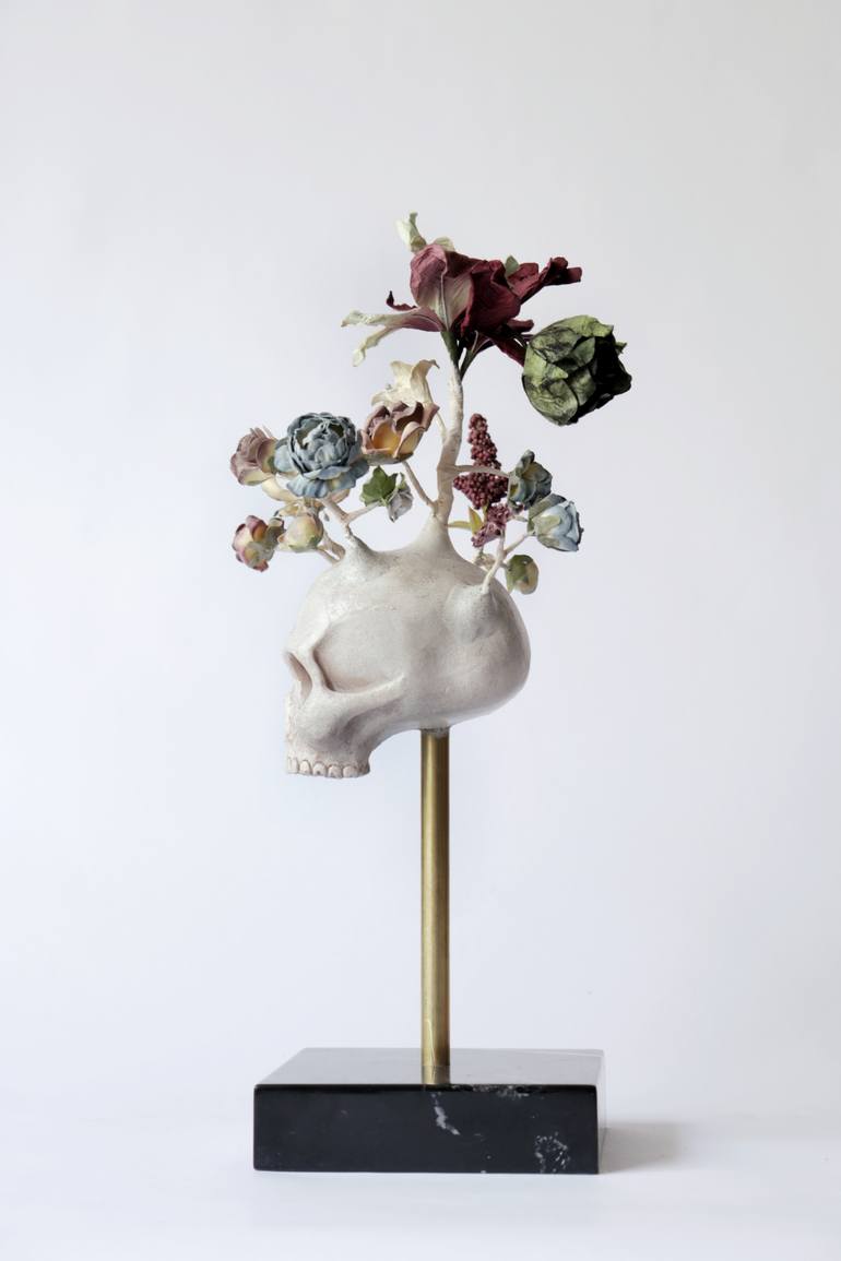 Original Contemporary Botanic Sculpture by Francesca Dalla Benetta