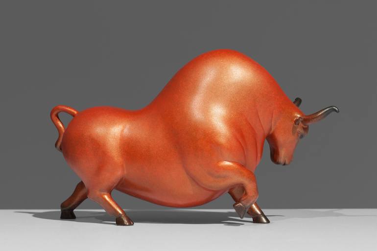 Original Cubism Animal Sculpture by Jiahui Wu