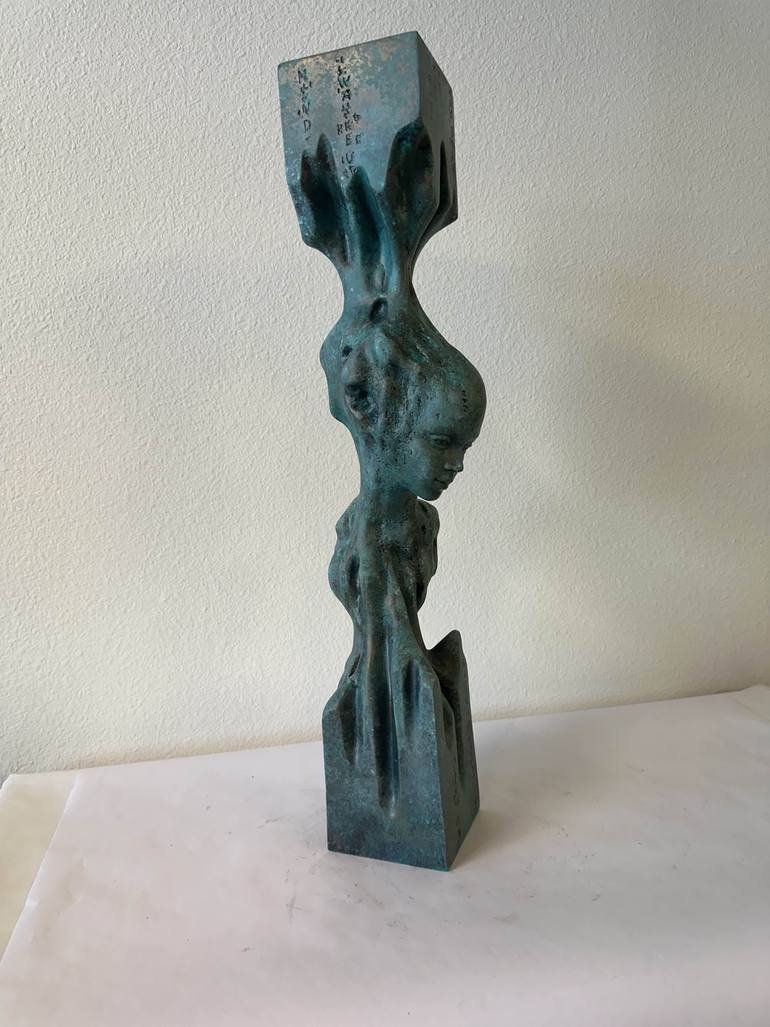 Original Conceptual Abstract Sculpture by Evgeni Vodenitcharov
