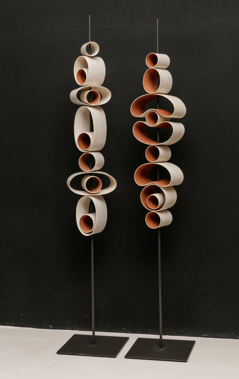Original Symbolism Abstract Sculpture by Cristina Figarola