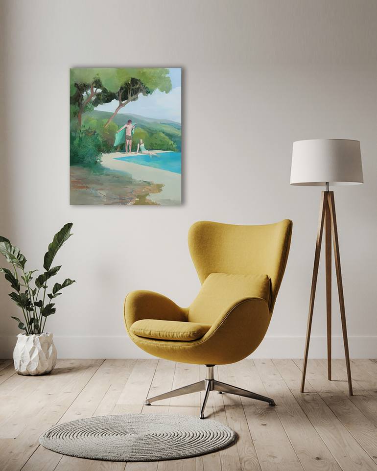 Original Figurative Nature Painting by Carmen Montero