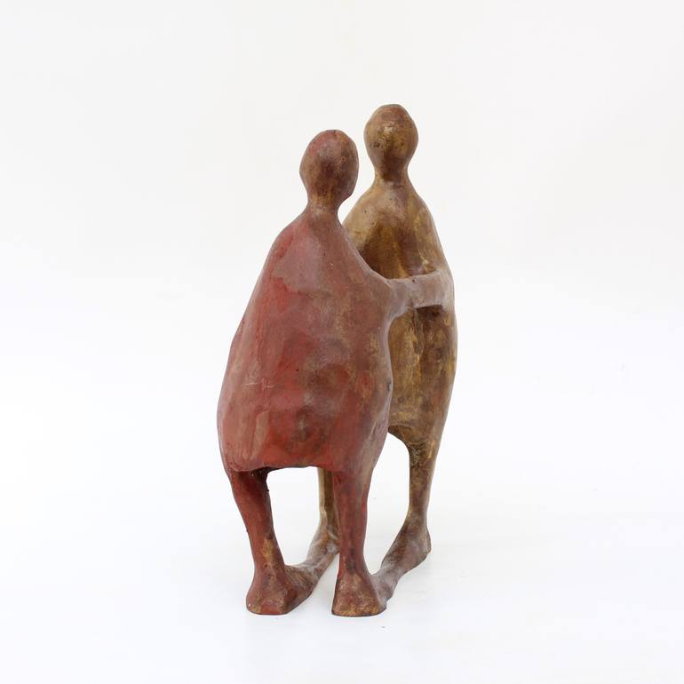 Original Figurative People Sculpture by Didier Fournier