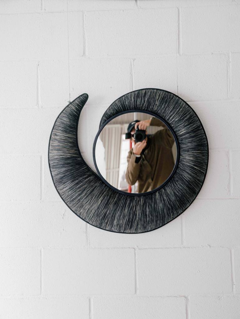Original Conceptual Geometric Sculpture by Gabriela Sagarminaga