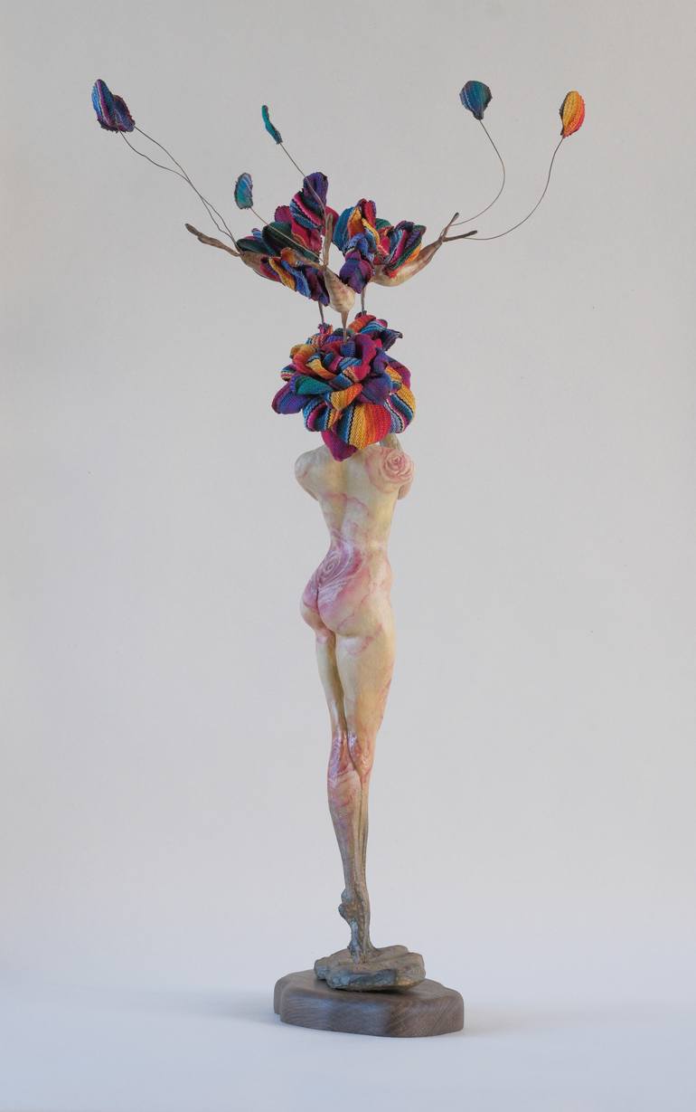 Original Figurative Women Sculpture by Mili Vega