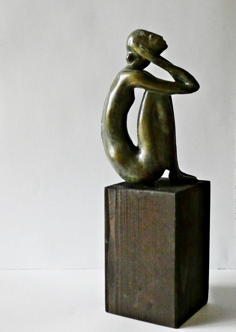 Original Art Deco Body Sculpture by Liubka Kirilova