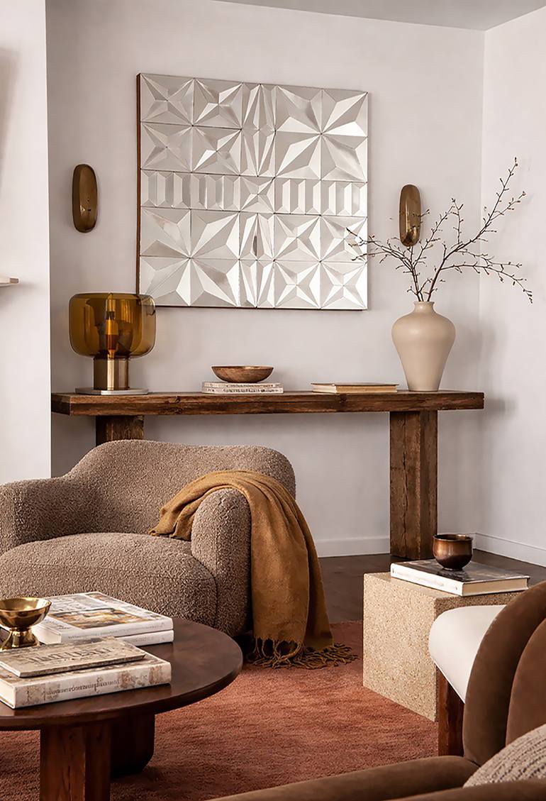Original Modernism Geometric Sculpture by Mahsa Mansouri
