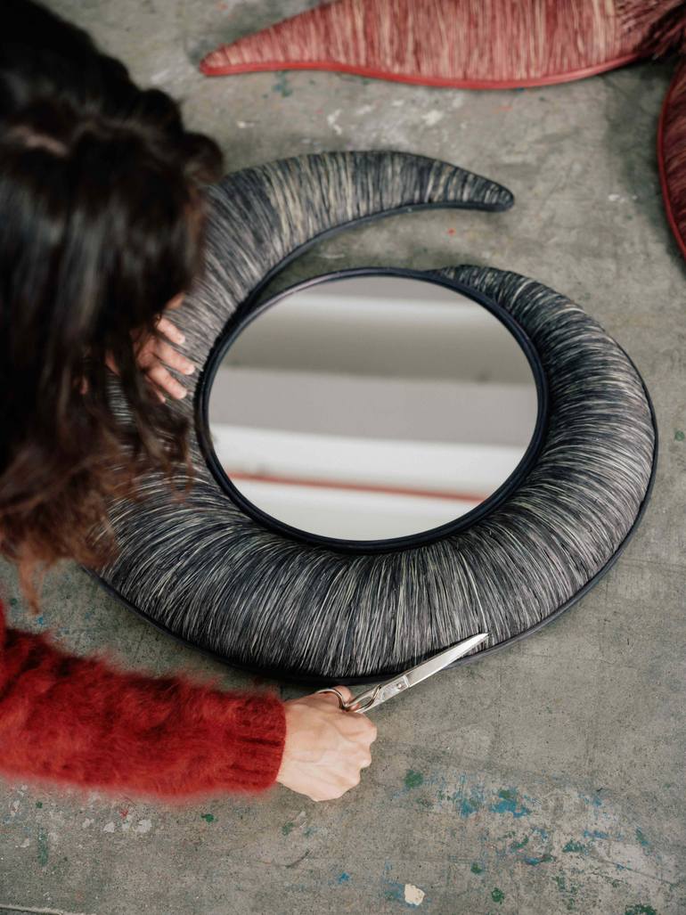 Original Conceptual Geometric Sculpture by Gabriela Sagarminaga