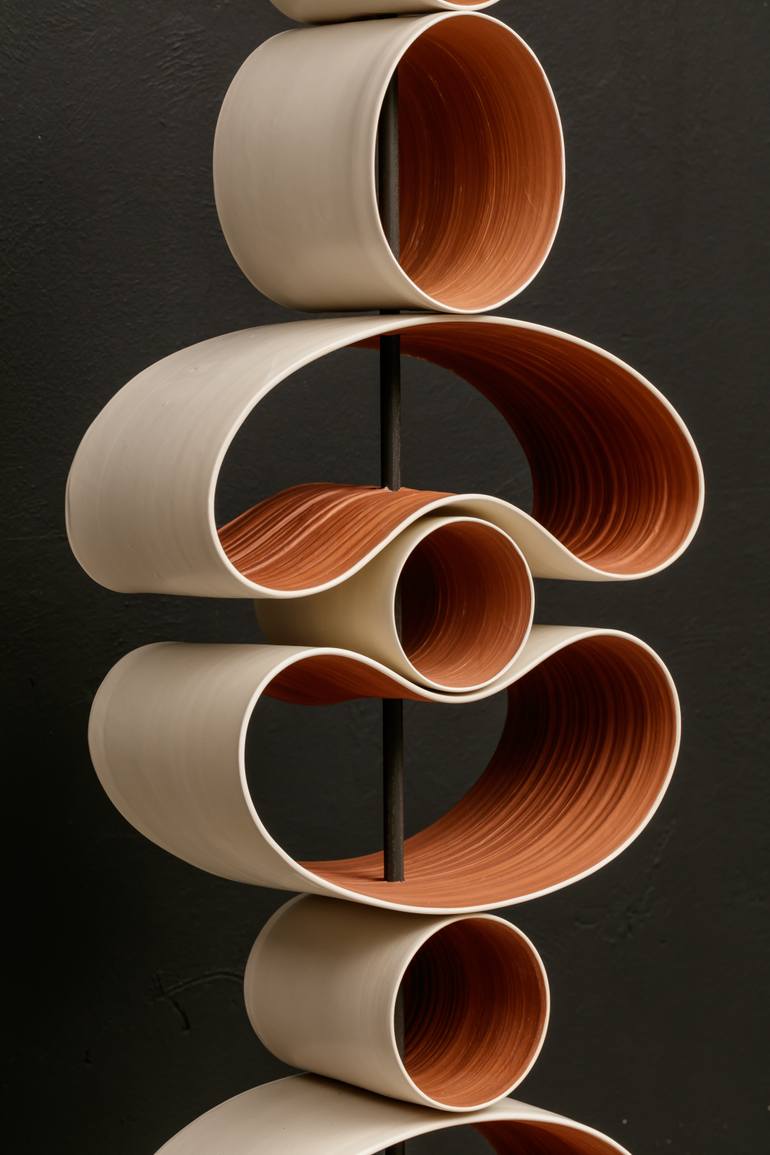 Original Symbolism Abstract Sculpture by Cristina Figarola