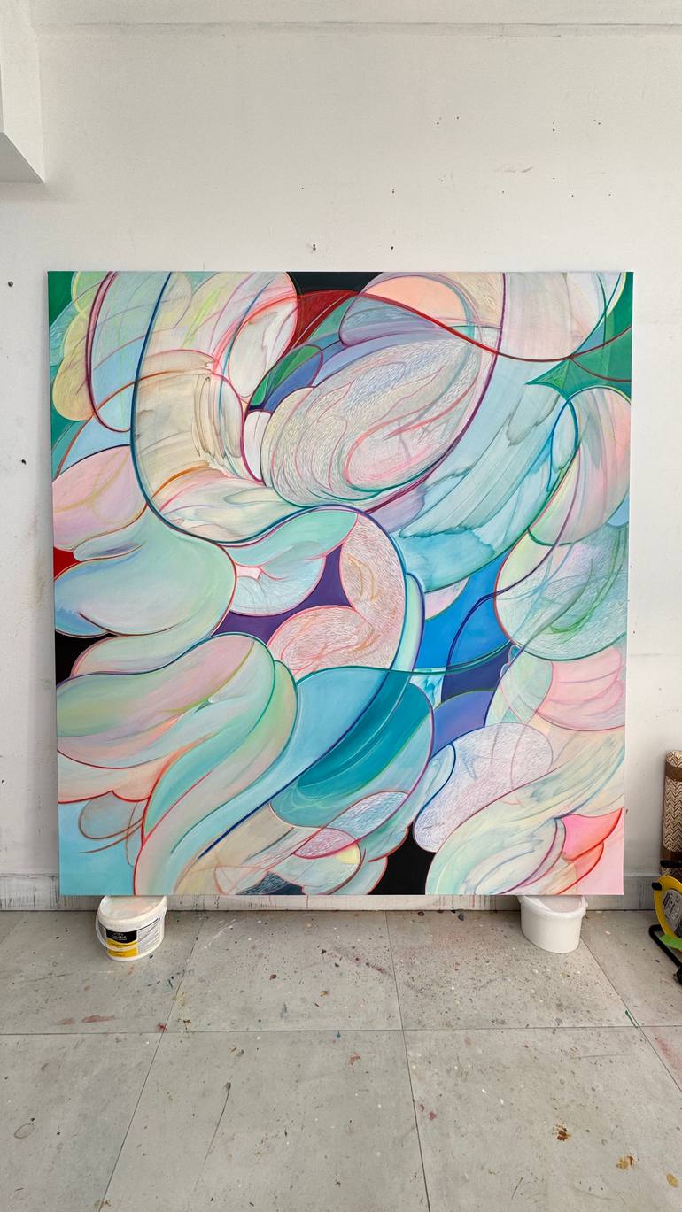 Original Contemporary Abstract Painting by Yuliya Martynova