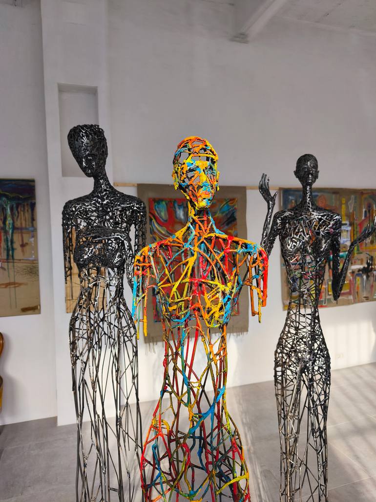 Original Contemporary Women Sculpture by Michele Rizzi