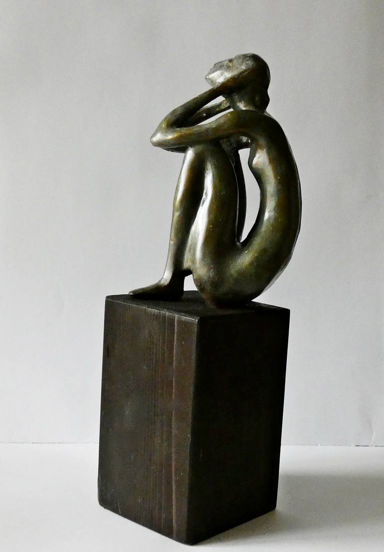 Original Art Deco Body Sculpture by Liubka Kirilova