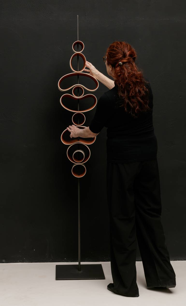 Original Symbolism Abstract Sculpture by Cristina Figarola