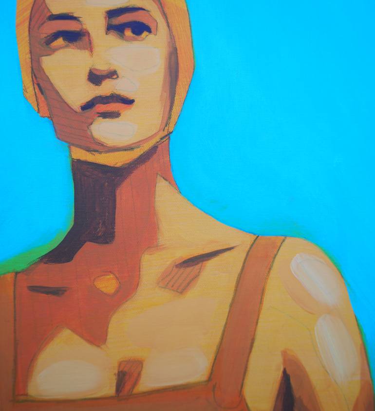 Original Contemporary Beach Painting by Tracy Hamer