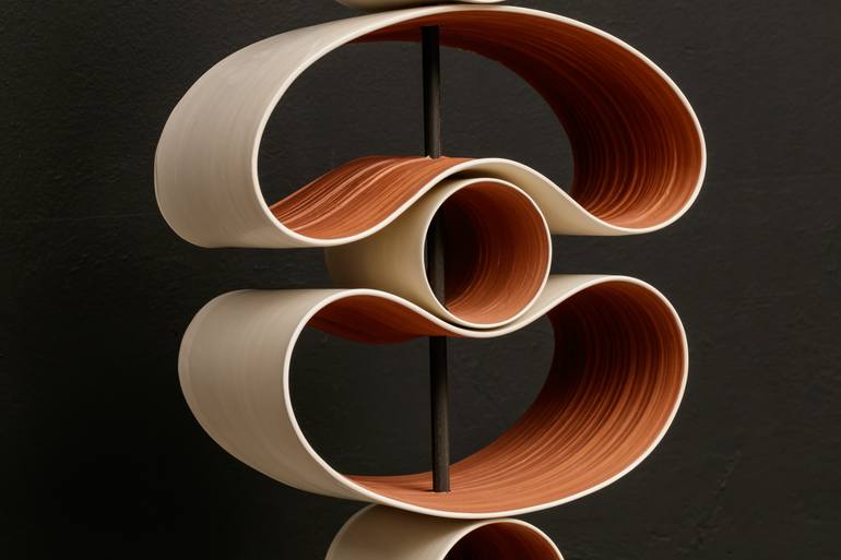 Original Symbolism Abstract Sculpture by Cristina Figarola