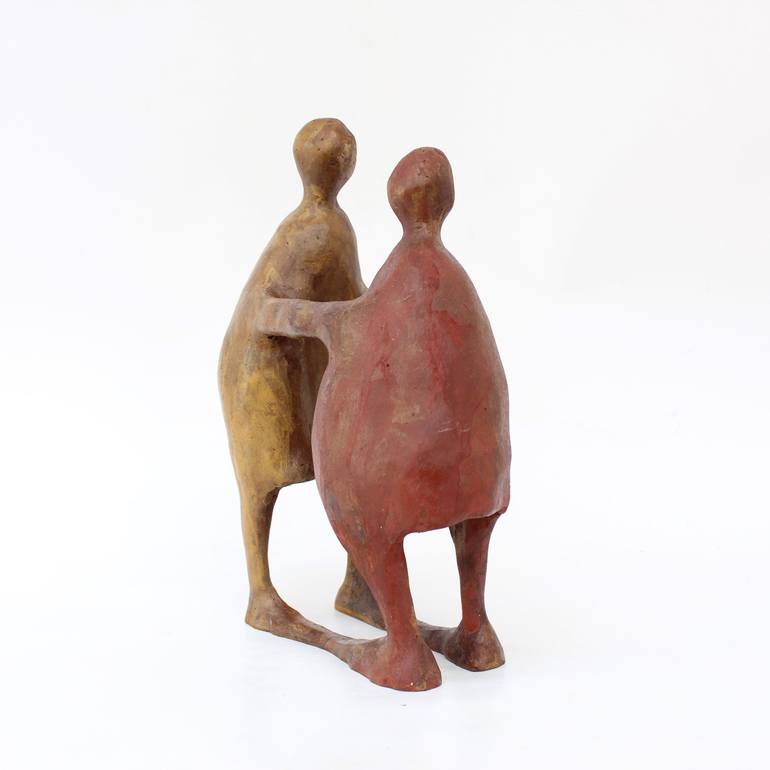 Original Figurative People Sculpture by Didier Fournier
