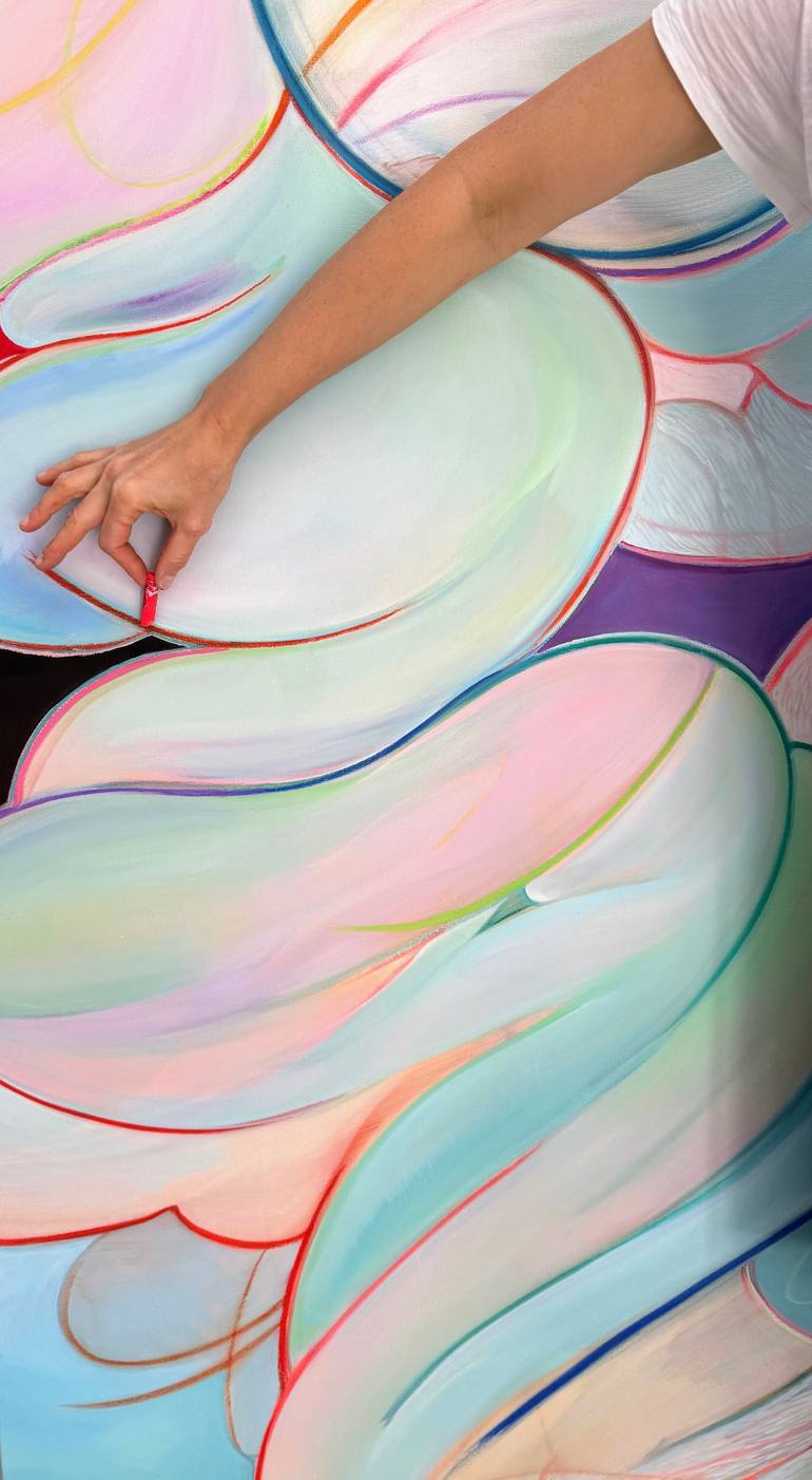 Original Contemporary Abstract Painting by Yuliya Martynova