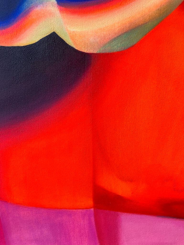 Original Abstract Expressionism Abstract Painting by Anatolii Zhuk